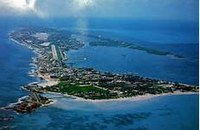 Aerial view of Isla Mujeres