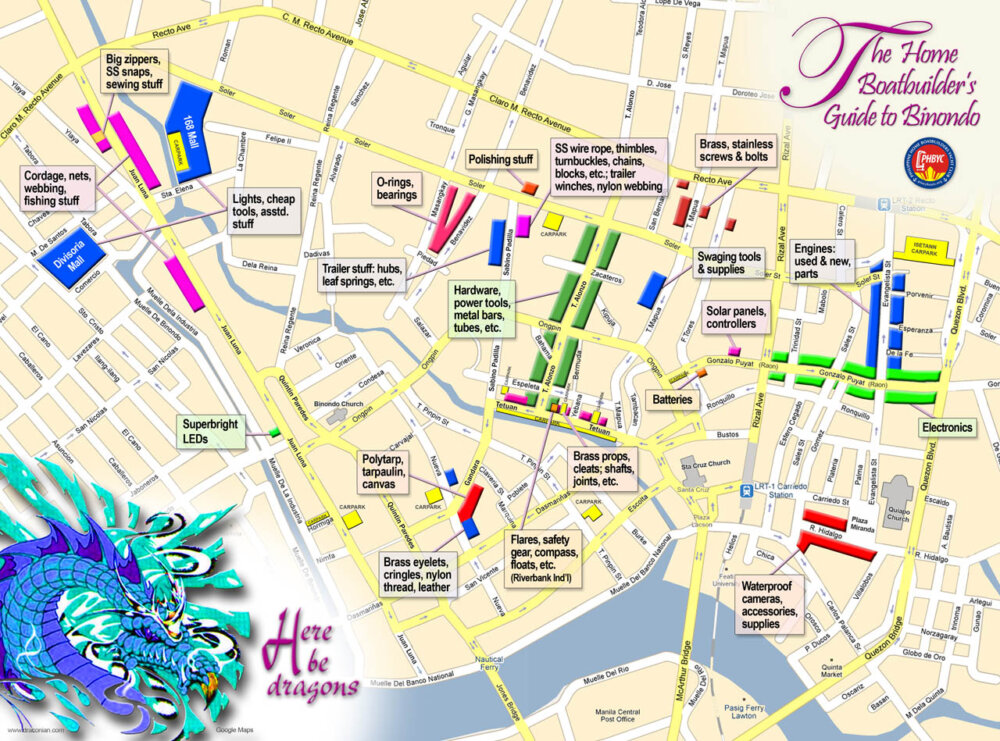 Binondo Manila Map